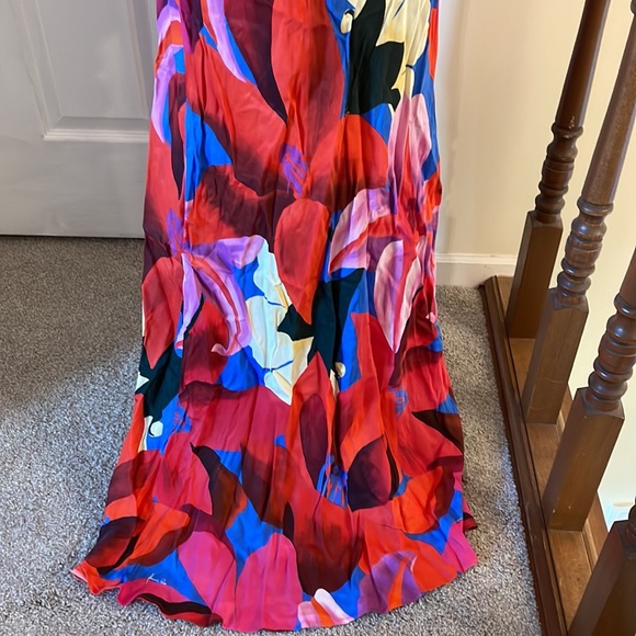 Farm Rio XS floral maxi dress - Picture 4 of 8